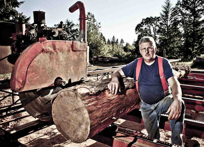 Rough-sawn lumber and firewood is available from Max Wood Lumber Co. Photo by Doug Crouch Photography