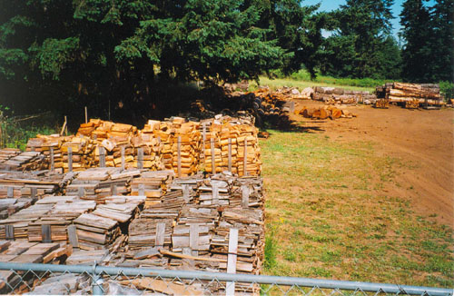 Seasoned firewood from Max Wood Lumber Co. - serving the Camas and Vancouver area since 1980