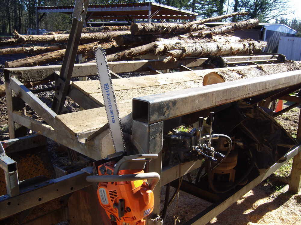 Firewood processor - Camas, Washington.